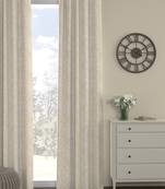 ROSARA HOME chevron  Pack of Single Regular Curtain,Beige
