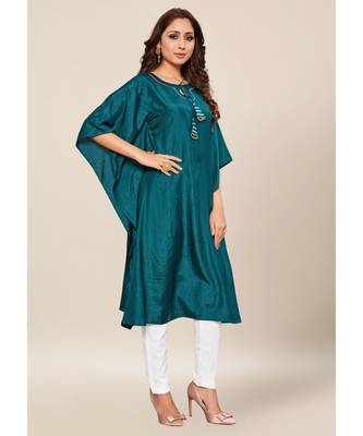 Grey silk stitched Kaaftan 4