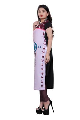 Multicolor printed crepe ethnic-kurtis 3