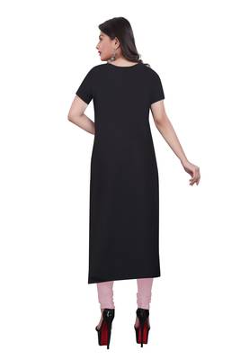 Multicolor printed crepe ethnic-kurtis 2