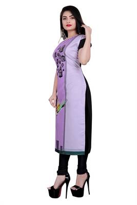 Multicolor printed crepe ethnic-kurtis 4