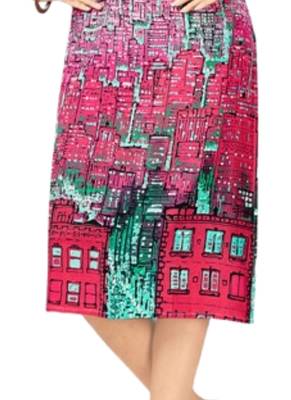 Multicolor printed rayon ethnic-kurtis 3