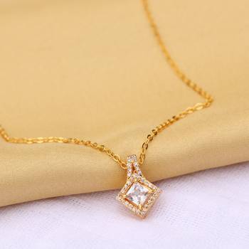Yellow diamond pendants 1