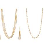 White cubic zirconia jewellery-combo