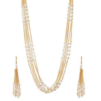 White cubic zirconia jewellery-combo 3