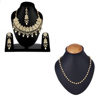 Multicolor cubic zirconia jewellery-combo 1