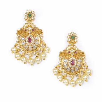 Gold chandbali 2