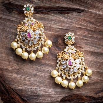 Gold chandbali 3