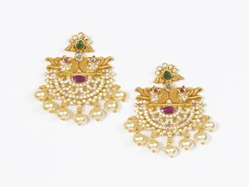 Gold chandbali 4