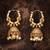 Gold jhumkas