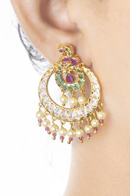 Gold chandbali 1