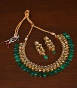 Kundan Embellished Multilayer Stone Choker FNN204