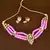 Baby Pink Stone and Kundan Multilayer Choker FNN212