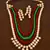 Stone and Kundan Embellished Multilayer Wedding Essential Necklace FNN218