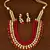 Stone and Kundan Embellished Multilayer Wedding Essential Necklace FNN224