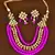 Stone and Kundan Embellished Multilayer Wedding Essential Necklace FNN227