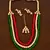 Stone and Kundan Embellished Multilayer Wedding Essential Necklace FNN232