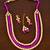 Stone and Kundan Embellished Multilayer Wedding Essential Necklace FNN235