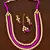 Stone and Kundan Embellished Multilayer Wedding Essential Necklace FNN235