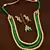 Stone and Kundan Embellished Multilayer Wedding Essential Necklace FNN237