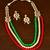 Stone and Kundan Embellished Multilayer Wedding Essential Necklace FNN242
