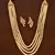 Stone and Kundan Embellished Multilayer Wedding Essential Necklace FNN244