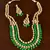 Stone and Kundan Embellished Multilayer Wedding Essential Necklace FNN246