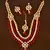 Stone and Kundan Embellished Multilayer Wedding Essential Necklace FNN251