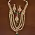 Stone and Kundan Embellished Multilayer Wedding Essential Necklace FNN258