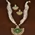 Seed Pearl and Kundan Embellished Meenakari Worked Necklace FNN269
