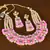 Pearl and Kundan Embellished Meenakari Worked Necklace FNN274