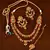 Kundan and Multi Stone Embellished Gheru Look Designer Necklace FNN276