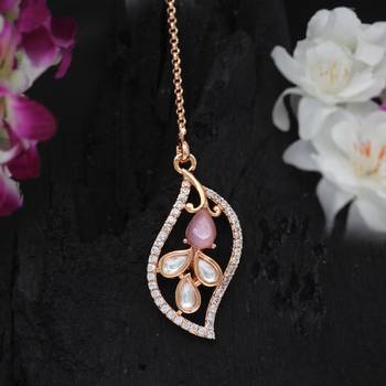 Pink maang-tikka 2