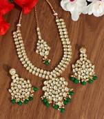 Green necklace-sets