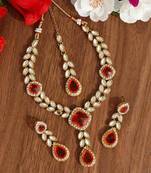 Orange necklace-sets