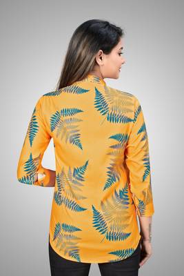Multicolor printed cotton cotton-tops 2