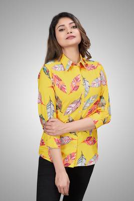 Multicolor printed cotton cotton-tops 1