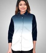 Multicolor printed cotton cotton-tops