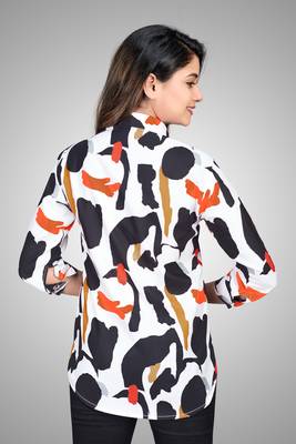 Multicolor printed cotton cotton-tops 2