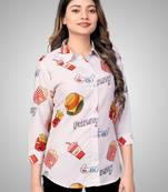 Multicolor printed cotton cotton-tops