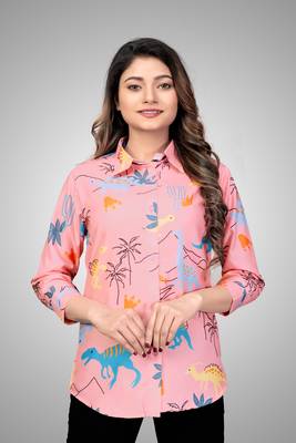 Multicolor printed cotton cotton-tops 1