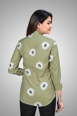 Multicolor printed cotton cotton-tops 2