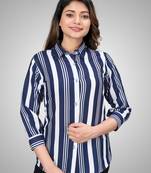 Multicolor printed cotton cotton-tops