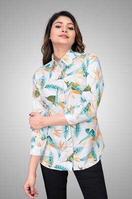 Multicolor printed cotton cotton-tops 1