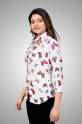 Multicolor printed cotton cotton-tops 2
