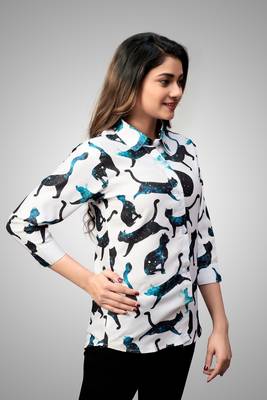 Multicolor printed cotton cotton-tops 2