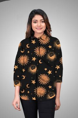 Multicolor printed cotton cotton-tops 1