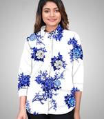 Multicolor printed cotton cotton-tops