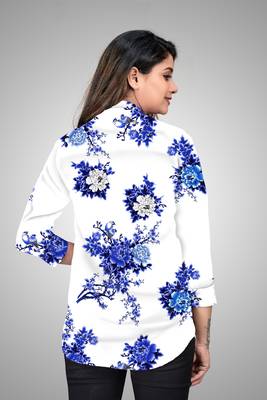Multicolor printed cotton cotton-tops 2