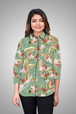 Multicolor printed cotton cotton-tops 1